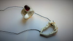 zilveren giethanger en plaatring met steen - workshop 1 dag